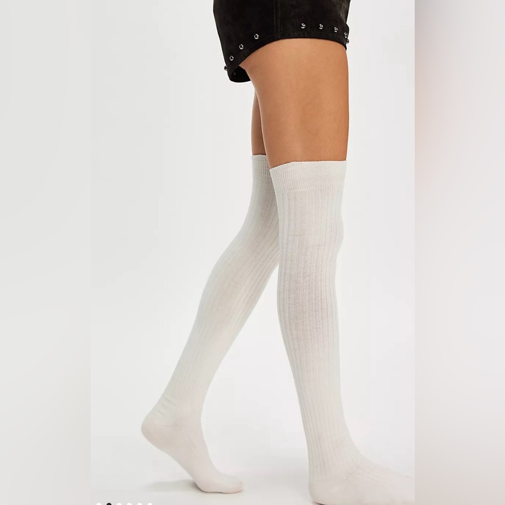 NWT Free People Viola Over The Knee Socks - Picture 6 of 9